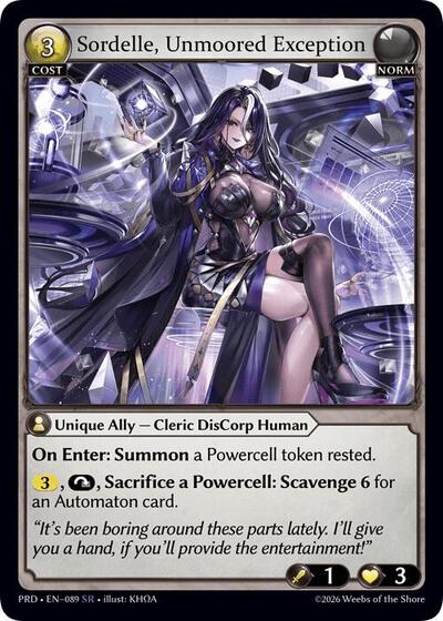 Sordelle, Unmoored Exception [Normal] [PRD]