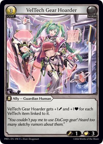VelTech Gear Hoarder [Normal] [PRD]