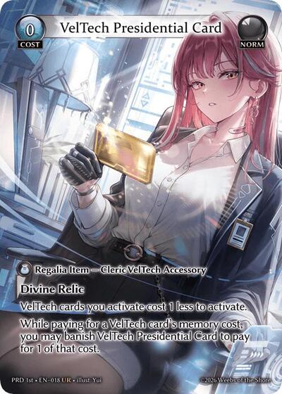 VelTech Presidential Card [Normal] [PRD]
