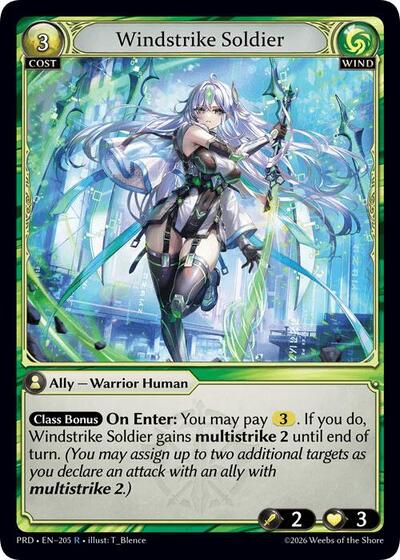 Windstrike Soldier [Normal] [PRD]