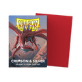Dragon Shield Dual Matte - Crimson & Silver