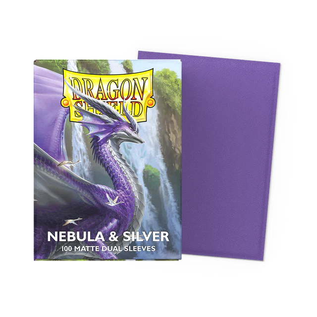 Dragon Shield Dual Matte - Nebula & Silver