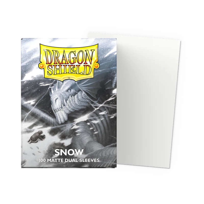 Dragon Shield Dual Matte - Snow