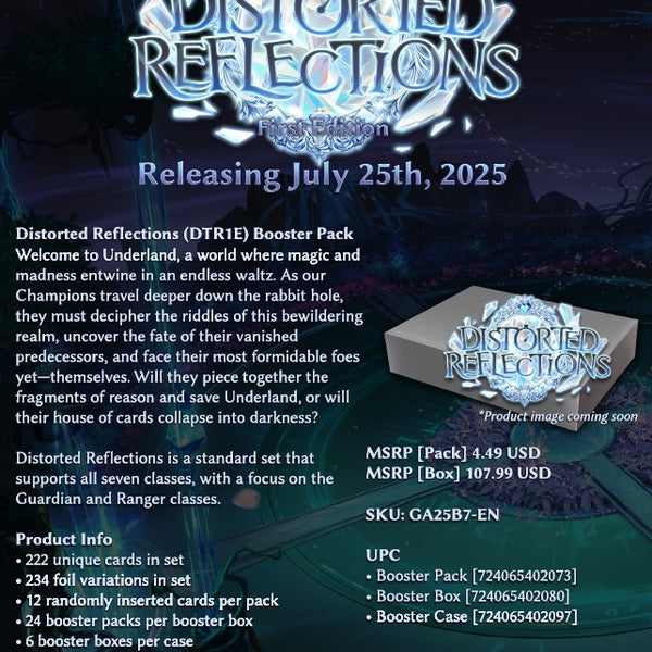 Distorted Reflections 1st Edition (DTR) Booster Box