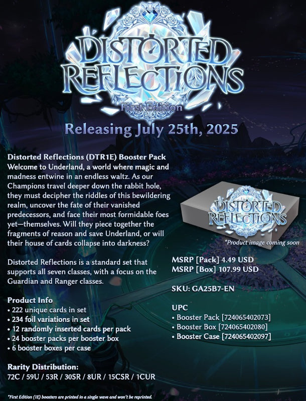 Distorted Reflections 1st Edition (DTR) Booster Box