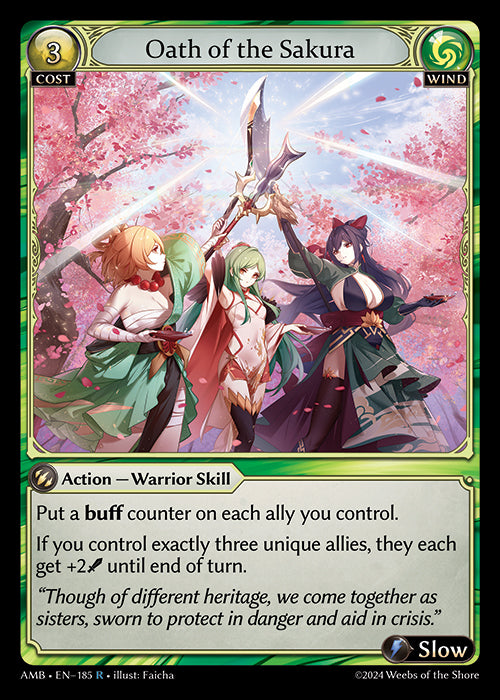 Oath Of The Sakura [AMB]