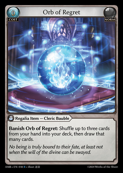 Orb Of Regret [AMB]