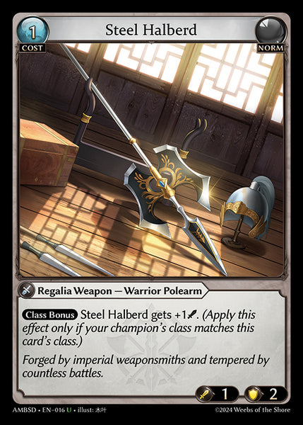 Steel Halberd [AMB]-Sd